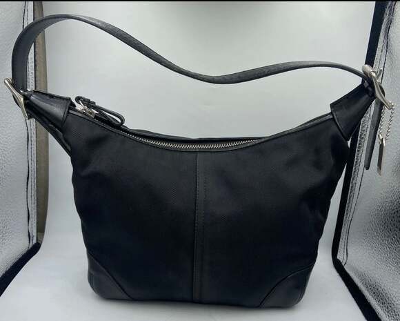 Coach Black Shoulder Bag - Picture 1 of 11